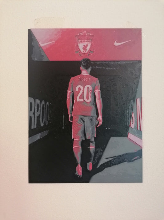 'Jota' Tribute Wall Art