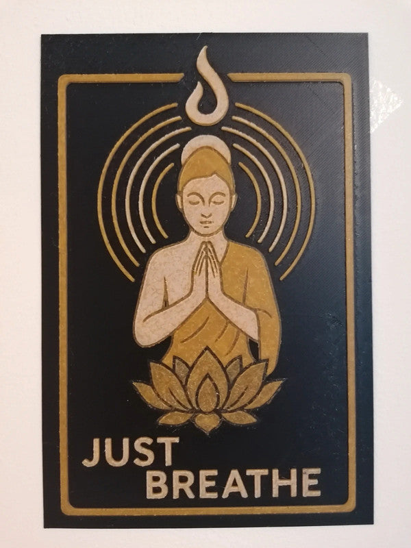 'Just Breathe' Wall Art