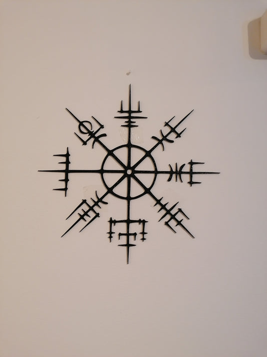 Vegvisir Viking Compass Wall Art